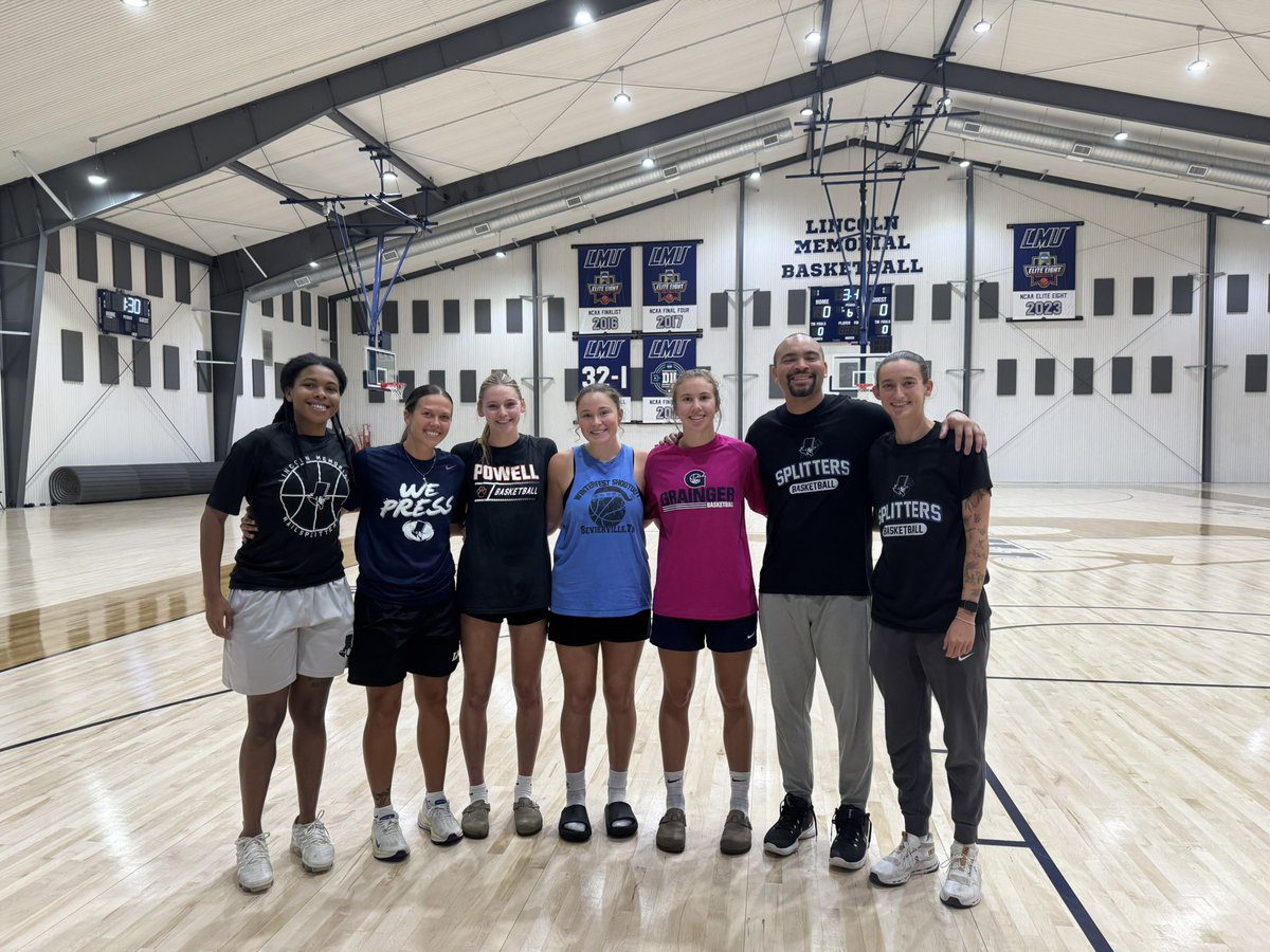 Great day at camp.  Thank you <a href="/LMUWBasketball/">Lincoln Memorial WBB</a> and <a href="/coachdcarter5/">Devan Carter</a> <a href="/BCaldwell_14/">Briley Caldwell</a>