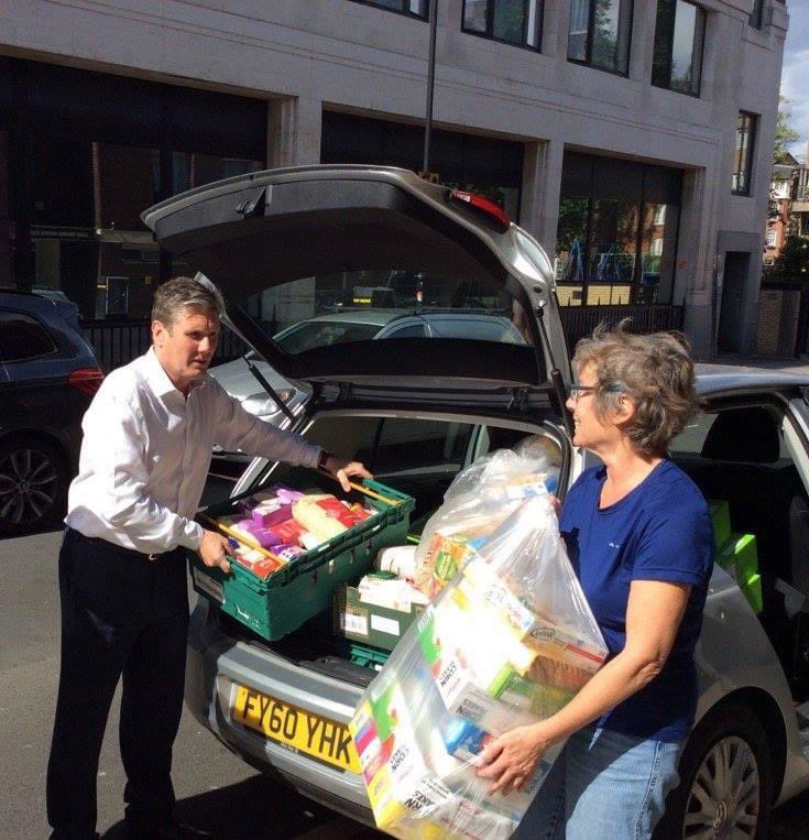 BRITISH PM STARMER CAUGHT STEALING ELDERLY WOMAN’S FOOD