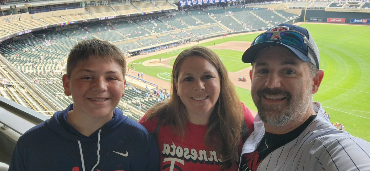 Suite view of the <a href="/Twins/">Minnesota Twins</a> with my <a href="/MNFamilyDocs/">MNFamilyPhysicians</a> colleagues! Win Twins!
