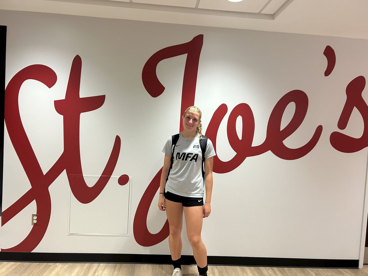 gabbygarofalo12's tweet photo. Thank you @SJUHawks_WSoc for an amazing ID Camp! #ecnl #recuiting #camp #college #hawks
@MFAGirlsAcademy
@ECNLgirls
@TheECNL
@TopDrawerSoccer
@PrepSoccer https://t.co/Upx0gUwnqa