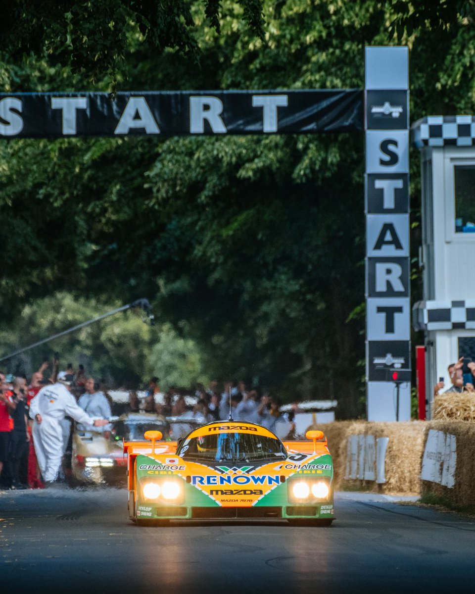 The #Mazda 787B is considered one of the coolest endurance cars in history. The chassis build mixed with the green and orange livery and a 2.6-litre 4-rotor engine makes for an incredible machine. It's one of those sportscars that you can hear from the next village. We also had