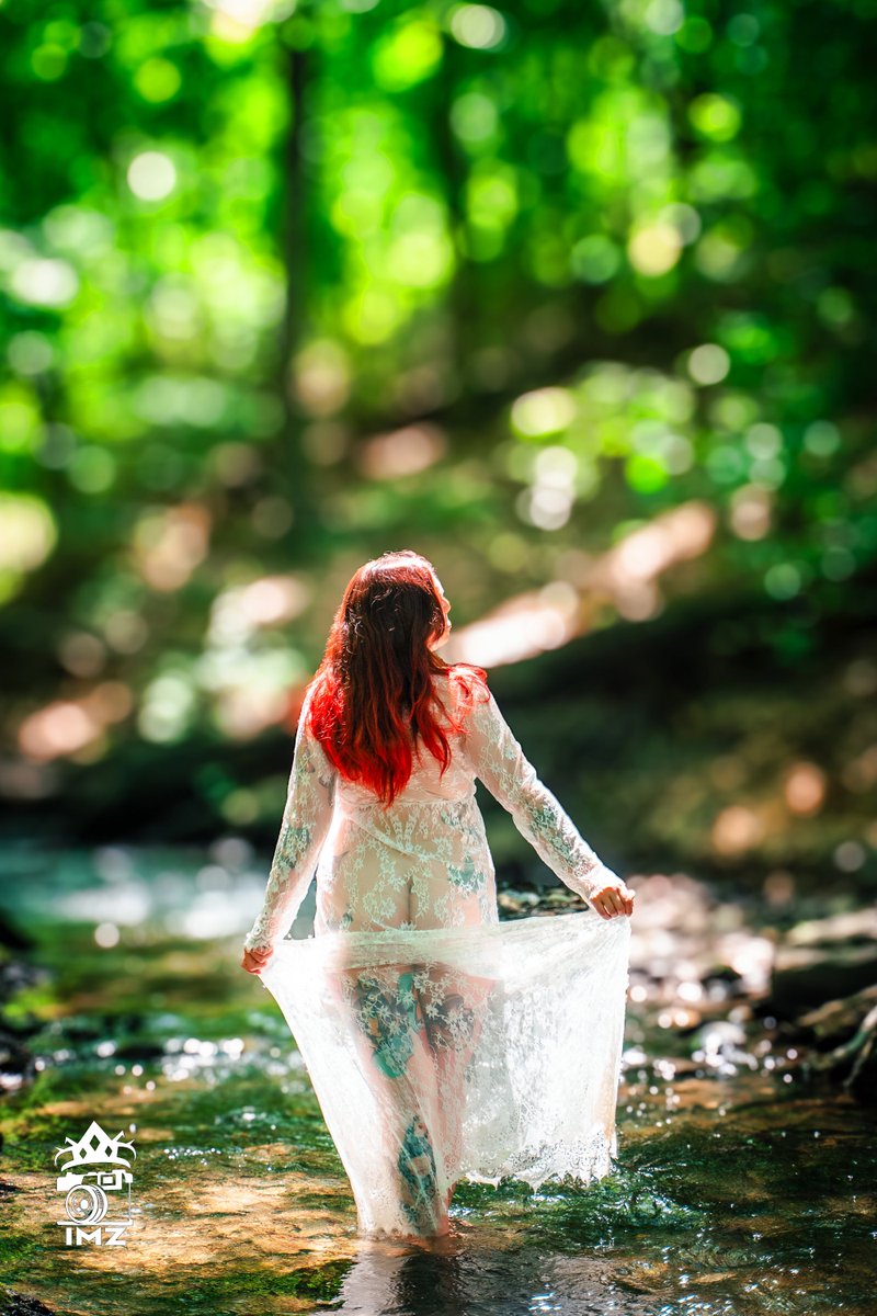 I should just go live near a creek in a forest 🥹