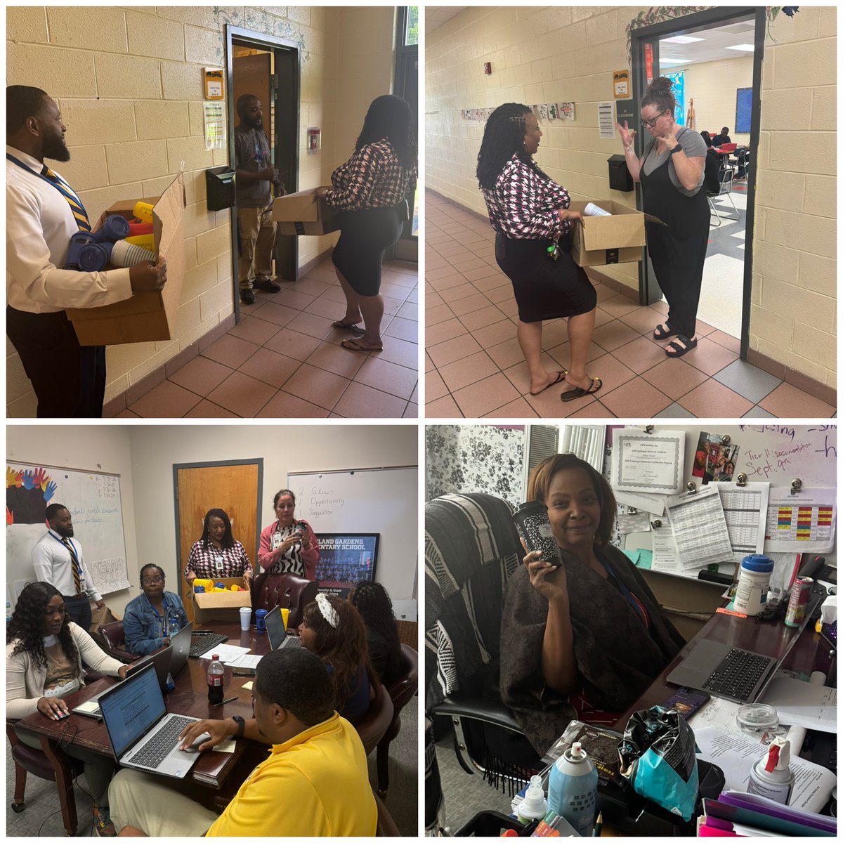 HIGHLAND GARDENS ELEMENTARY SCHOOL (@hgeschool) on Twitter photo 🎉 Special delivery! 📦 We celebrated our incredible staff for all the heart, hustle, and hard work they bring every day. You're the magic behind the mission! 💫 #StaffAppreciation #ThankYouTeam #SpecialDelivery
<a href="/QuantinaSides/">Quantina Sides, EdD</a> 🎉 Special delivery! 📦 We celebrated our incredible staff for all the heart, hustle, and hard work they bring every day. You're the magic behind the mission! 💫 #StaffAppreciation #ThankYouTeam #SpecialDelivery
<a href="/QuantinaSides/">Quantina Sides, EdD</a>