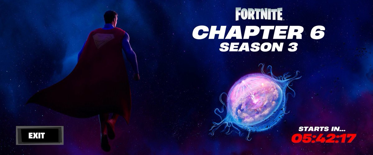 Season 3 starts in 5 hours! #Fortnite