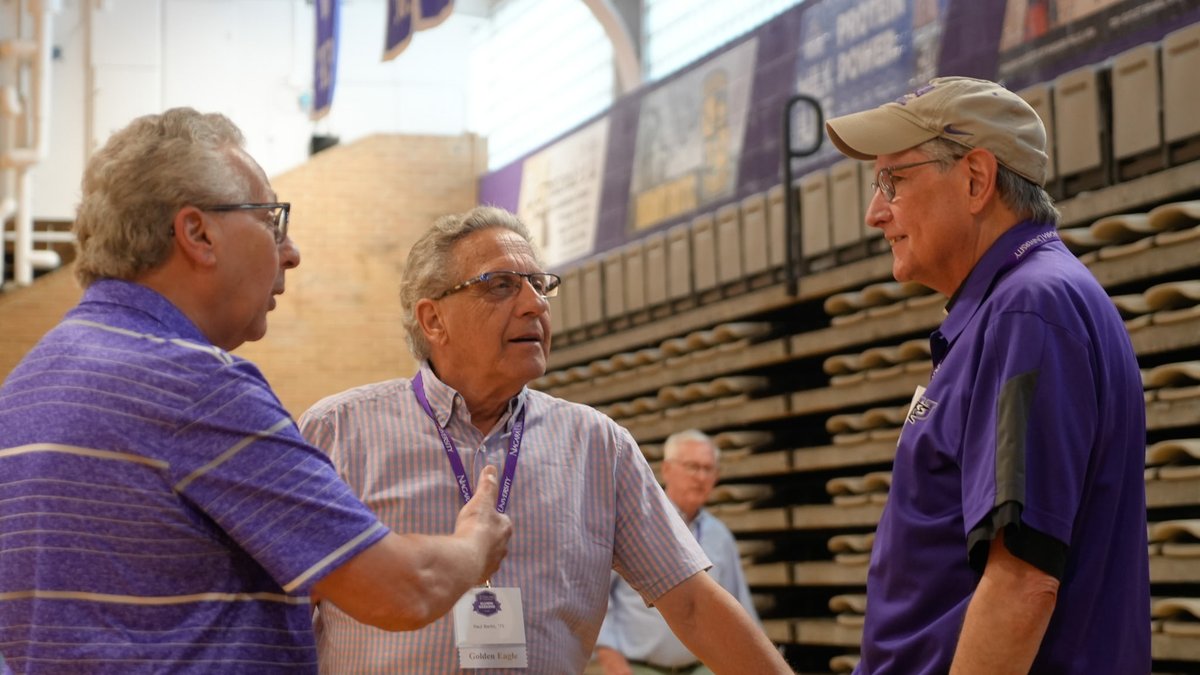 So great to see all the past Purple Eagles who came out to Alumni Weekend

#EaglesTakeFlight