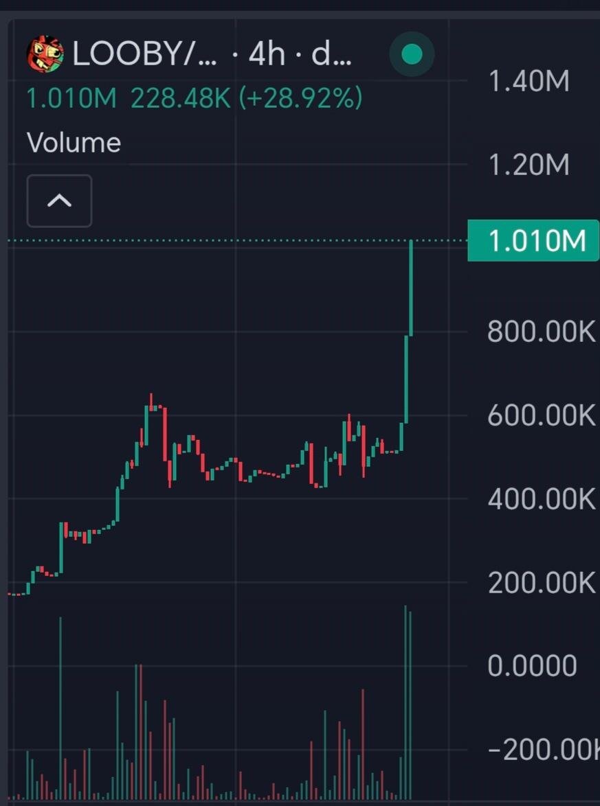 Looby (@loobyonsol) on Twitter photo Hey Loobians!
We are glad to announce $LOOBY has just broken 1,000,000$ marketcap milestone! This is just the beginning of our journey, with <a href="/iamstephenbliss/">stephen bliss</a> we are unstoppable, and we are really glad to be celebrating it with you all! Hey Loobians!
We are glad to announce $LOOBY has just broken 1,000,000$ marketcap milestone! This is just the beginning of our journey, with <a href="/iamstephenbliss/">stephen bliss</a> we are unstoppable, and we are really glad to be celebrating it with you all!
