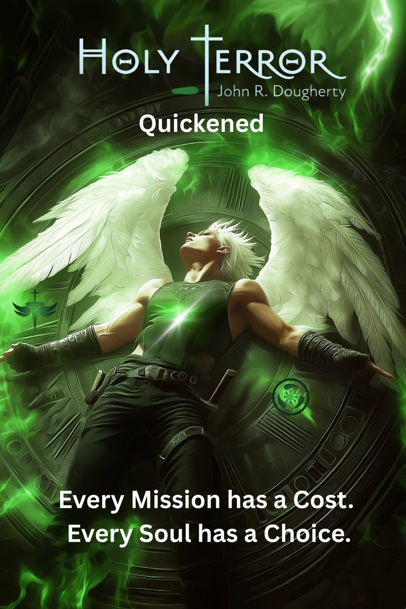 2nd Book of the Holy Terror Series - "Holy Terror Quickened", the prequel to my first book, "Holy Terror", is coming your way soon!  It's the origin story of Thumos and other characters from the first book.
Official launch date announcement coming within the next several weeks!
