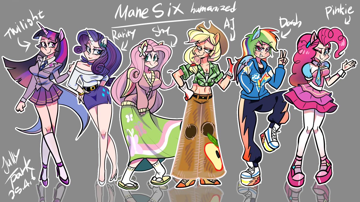 fashcious_art's tweet photo. Mane six
#mylittlepony #mlp https://t.co/f9MeRULshH