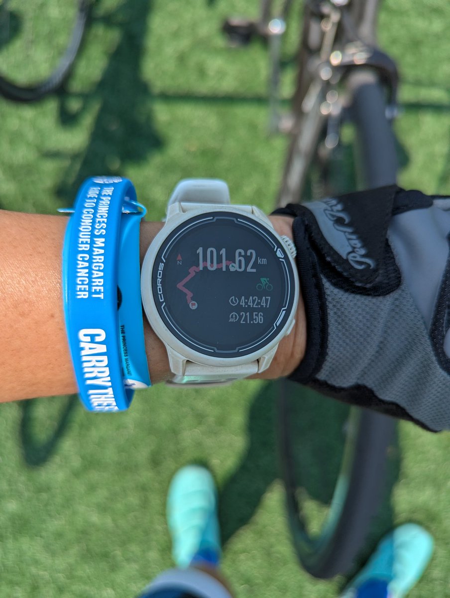CarminaMurray's tweet image. Day 1 done! #ride2conquer cancer #carrythefire
