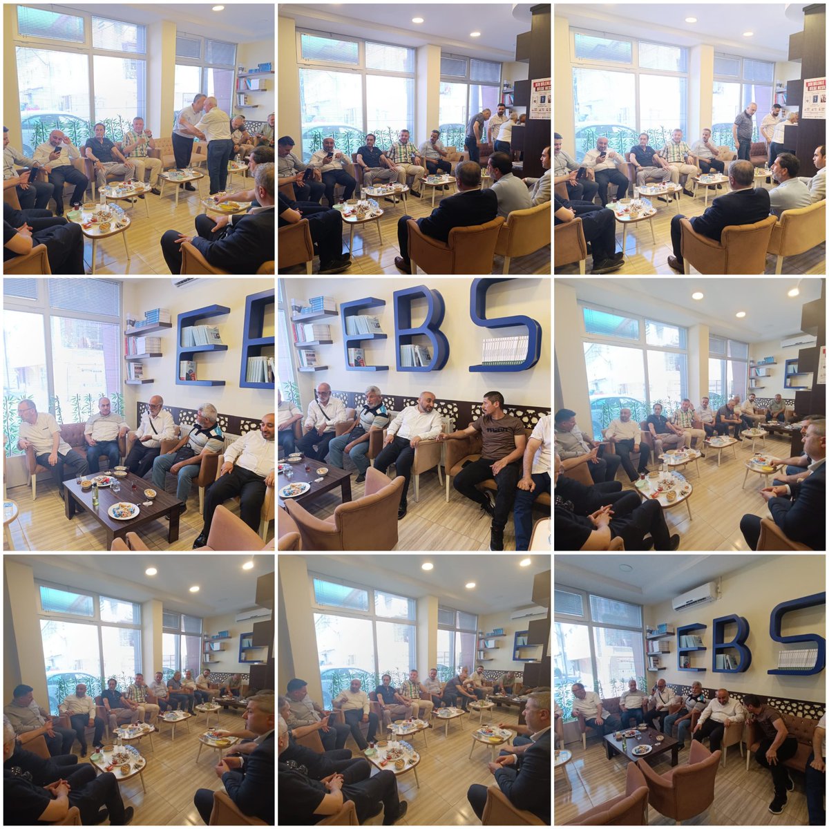 Murat__MENGEN's tweet photo. Eğitim Bir Sen Sakarya 1 No'lu Şube olarak gelenekselleşen bayramlaşmamızı gerçekleştirdik.

#ebs54cafe'nin âlicenap evsahipliğinde bayramlaşmaya katılarak bizleri onore eden,  Memur-Sen Sakarya Temsilciliğine bağlı sendikalarımızın  sendikalarımızın kıymetli başkanlarına, İlçe temsilcilerimize, uzak yakın demeden katılan tüm üyelerimize can-ı gönülden teşekkür ederiz.

"#KurbanBayramı'mız mübarek olsun"

@_aliyalcin_ 
@EgitimBirSen | @EBS_Sakarya1

#EğitimBirSenSakarya 
#YaparsaEğitimBirSenYapar
#İyikiEğitimBirSenVar
#MutlakaEğitimBirSenliOlmalıyım