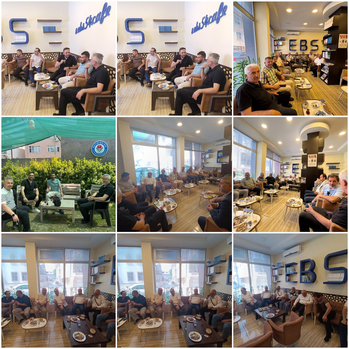Murat__MENGEN's tweet photo. Eğitim Bir Sen Sakarya 1 No'lu Şube olarak gelenekselleşen bayramlaşmamızı gerçekleştirdik.

#ebs54cafe'nin âlicenap evsahipliğinde bayramlaşmaya katılarak bizleri onore eden,  Memur-Sen Sakarya Temsilciliğine bağlı sendikalarımızın  sendikalarımızın kıymetli başkanlarına, İlçe temsilcilerimize, uzak yakın demeden katılan tüm üyelerimize can-ı gönülden teşekkür ederiz.

"#KurbanBayramı'mız mübarek olsun"

@_aliyalcin_ 
@EgitimBirSen | @EBS_Sakarya1

#EğitimBirSenSakarya 
#YaparsaEğitimBirSenYapar
#İyikiEğitimBirSenVar
#MutlakaEğitimBirSenliOlmalıyım