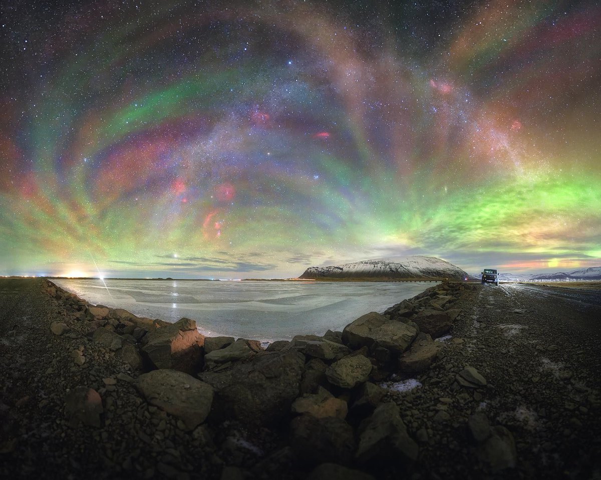 AstroBin's Image of the Day: "Colors of the night - Iceland" by Louis Leroux - astrobin.com/6vunrl/

#astrophotography