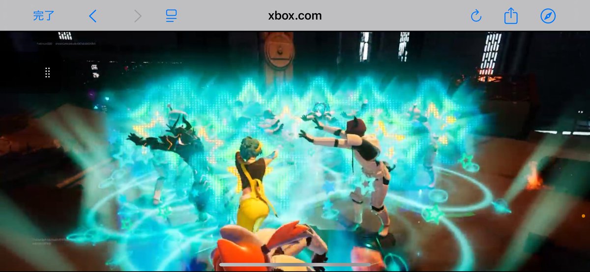 ワンタイムイベントでストームトルーパーにミクミクビームを送る人たちの図

#フォートナイト　#ワンタイムイベント