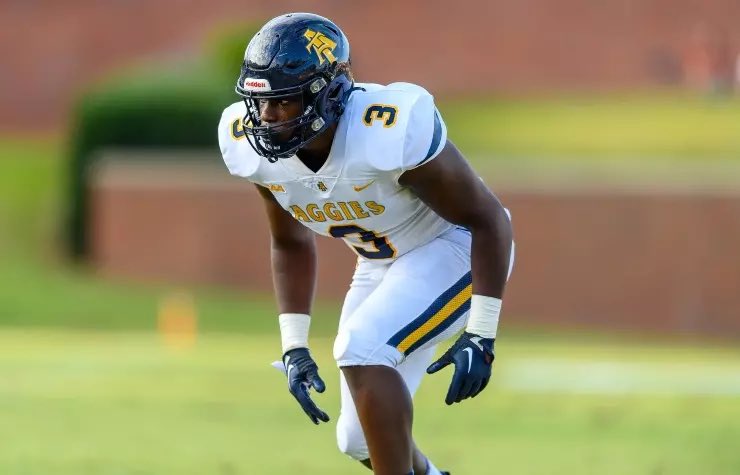 Daylynrobinson (@daylynrobinson) on Twitter photo Blessed and honored to receive my first division 1 offer!!! Thanks a lot to <a href="/CoachMcRae21/">Tony Mcrae</a> and <a href="/alex_purviance/">Alex Purviance</a> for looking out. #aggiepride <a href="/NCATFootball/">Aggie Pride</a>
<a href="/bed8942/">Brad Denson</a>
<a href="/CoachMcSween/">Kemp McSween</a> Blessed and honored to receive my first division 1 offer!!! Thanks a lot to <a href="/CoachMcRae21/">Tony Mcrae</a> and <a href="/alex_purviance/">Alex Purviance</a> for looking out. #aggiepride <a href="/NCATFootball/">Aggie Pride</a>
<a href="/bed8942/">Brad Denson</a>
<a href="/CoachMcSween/">Kemp McSween</a>