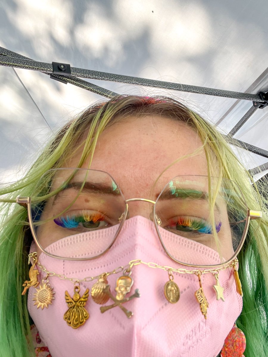 utah pride is POPPING today!! if you’re in the SLC area, come say hey! i’m in the northeast corner of washington square park until 10:30 pm tonight 🏳️‍🌈