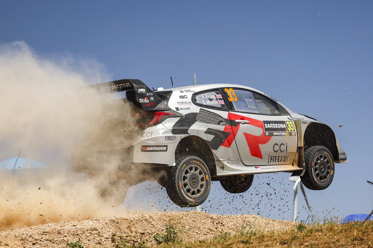 Scott Martin (@scottmartinat) on Twitter photo Today was better all round, especially this afternoon. It was disappointing to get a puncture, we tried to avoid the rock, but the change went well and we actually gained a position!
Tomorrow will be tough, new stages with tricky sections so still a bit to do! ☀️ 🇮🇹
<a href="/TGR_WRC/">TOYOTA GAZOO Racing WRT</a> Today was better all round, especially this afternoon. It was disappointing to get a puncture, we tried to avoid the rock, but the change went well and we actually gained a position!
Tomorrow will be tough, new stages with tricky sections so still a bit to do! ☀️ 🇮🇹
<a href="/TGR_WRC/">TOYOTA GAZOO Racing WRT</a>