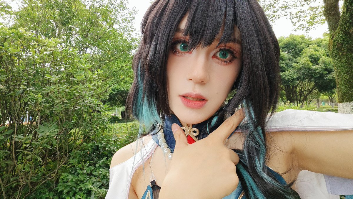 chenchen232's tweet image. 私信都是问约不约，线下的🙄，就没有人美心善的宝宝找我吗😡😡 #男娘 #伪娘 #cosplay