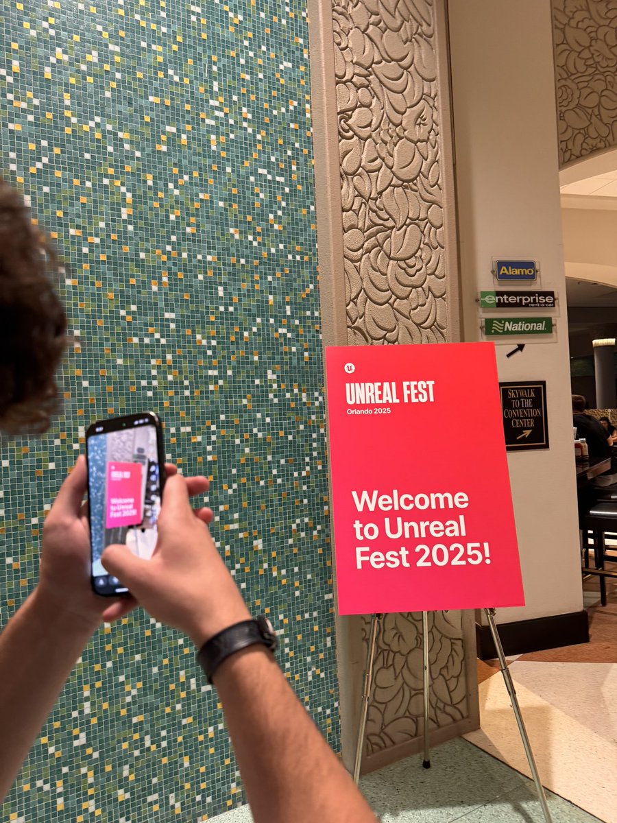 My second #UnrealFest and somehow it was even better than the first! 🔥 So grateful to reconnect with old friends and meet so many new talented creators. Every year, this community inspires me more. Can’t wait to bring even bigger ideas to life!