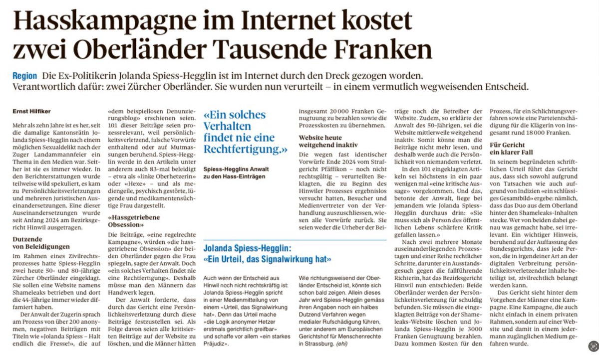 Grüss Gott nach Wetzikon! 🤝