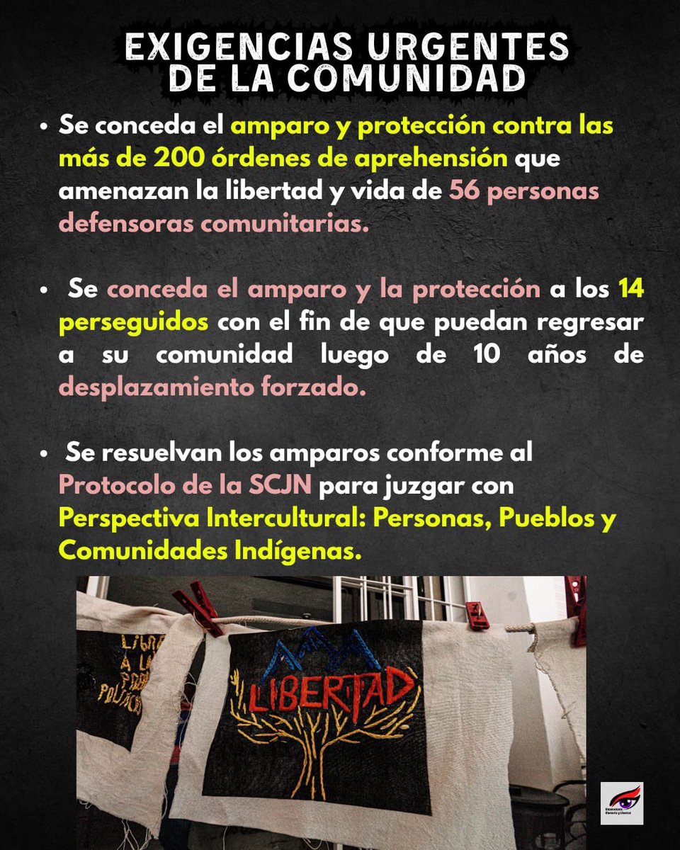 Primera Misión de Observación a Eloxochitlán de Flores Magón Oaxaca

20,21,22 junio 2025

#Cese a la criminalización de más de una década.

<a href="/ObsLibertad/">Observatorio Memoria y Libertad</a>