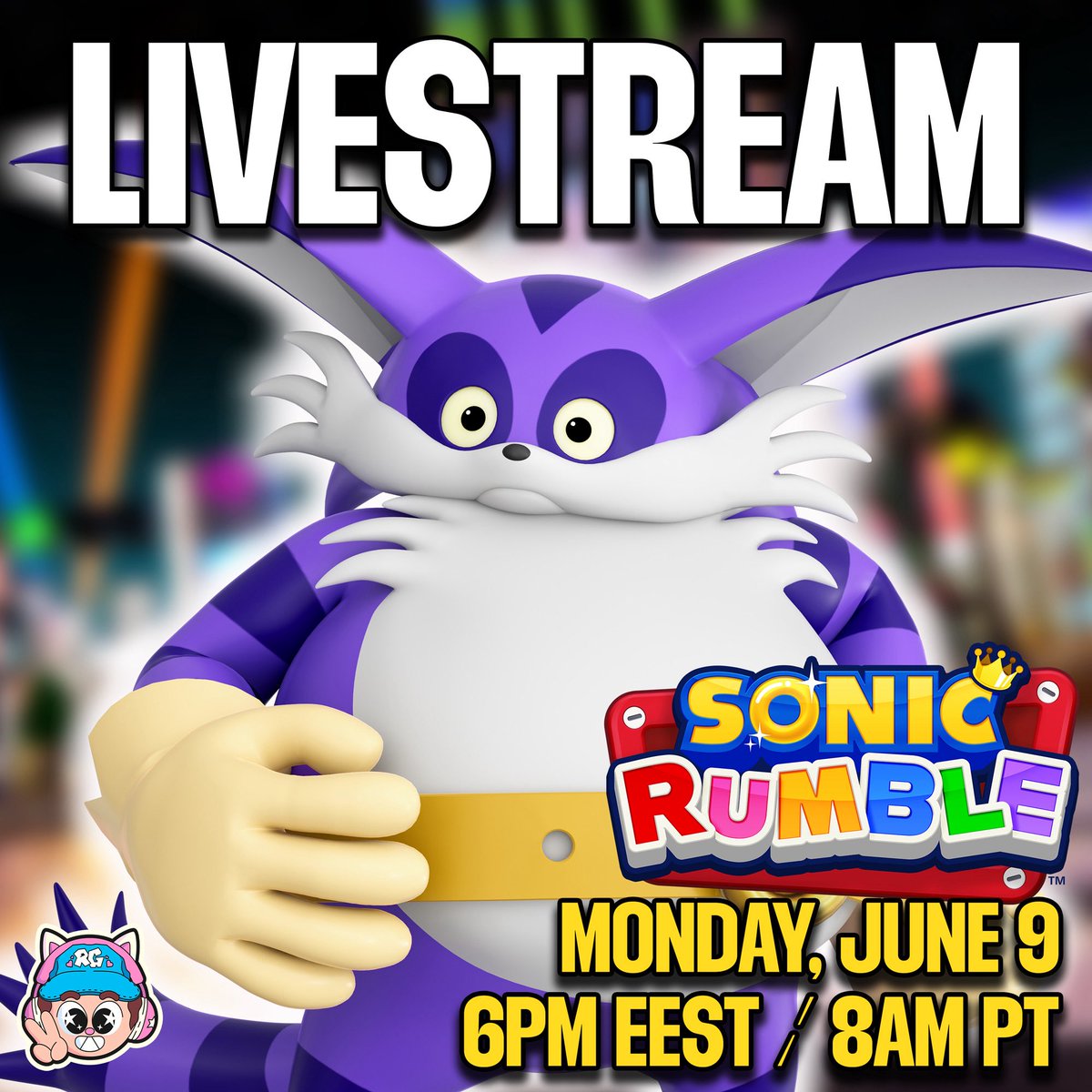 RG (@wowitsrg) on Twitter photo My first livestream ever and itโs with the SONIC RUMBLE TEAM?! ๐คฏ๐ฅ This is gonna be CRAZY! <a href="/Sonic_Rumble/">Sonic Rumble</a>
Excited to join these incredible creators as well, see you all there! <a href="/CallieMacN/">CallieMacN</a> <a href="/DaveAced/">DaveAce</a> and Velcomia/Sonic Central ๐ My first livestream ever and itโs with the SONIC RUMBLE TEAM?! ๐คฏ๐ฅ This is gonna be CRAZY! <a href="/Sonic_Rumble/">Sonic Rumble</a>
Excited to join these incredible creators as well, see you all there! <a href="/CallieMacN/">CallieMacN</a> <a href="/DaveAced/">DaveAce</a> and Velcomia/Sonic Central ๐