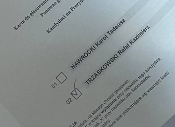 kochani, właśnie trwają powtórzone wybory prezydenckie i w nich wybór jest oczywisty - trzaskamy ✅
