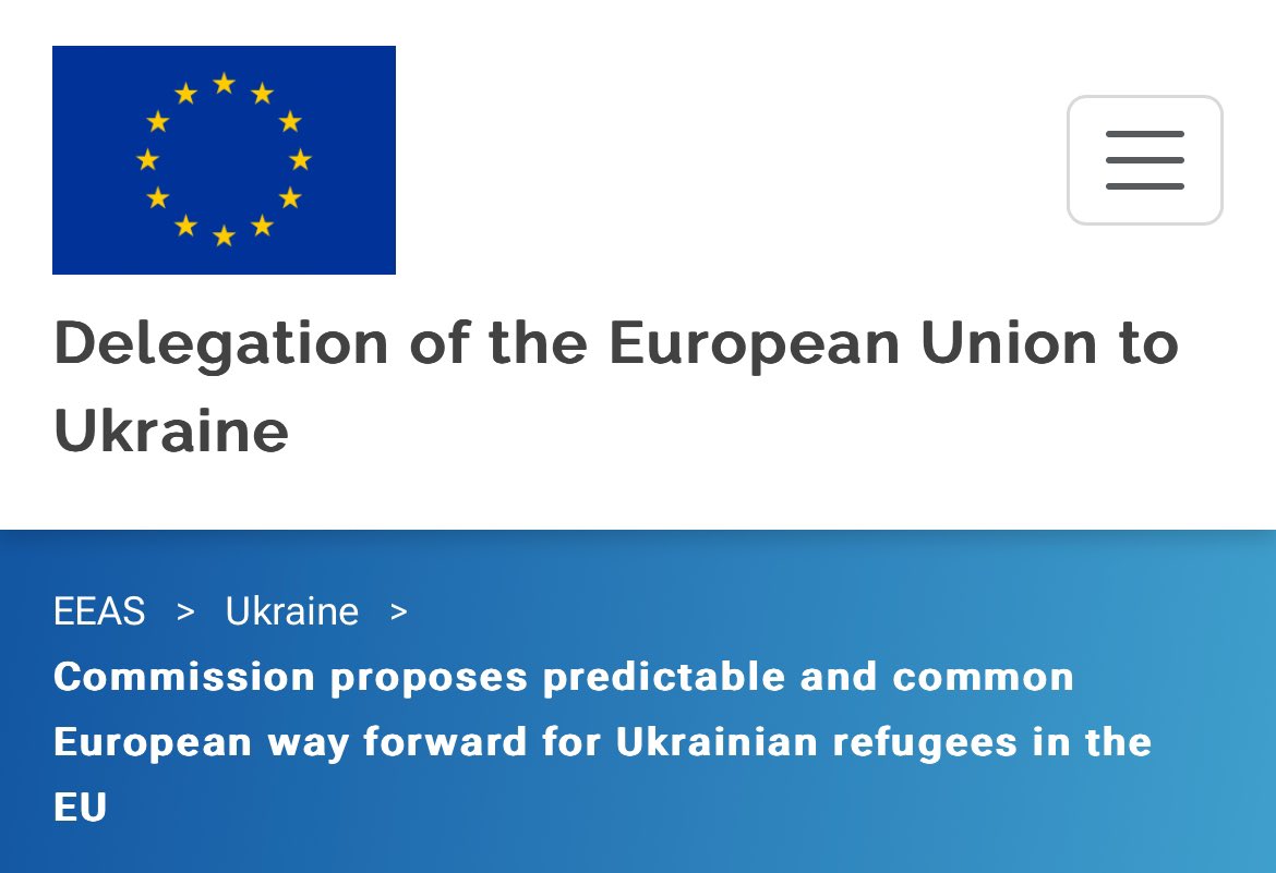 BRNRefugees's tweet image. On 06.04.2025 #EU #Commission proposed extension of #temporaryprotection for #Ukraine #refugees (until March 2027) to the #EUCouncil, advising MS to enable transition from temporary protection to other legal statuses depending to concrete case - permanent stay, job visa, etc.