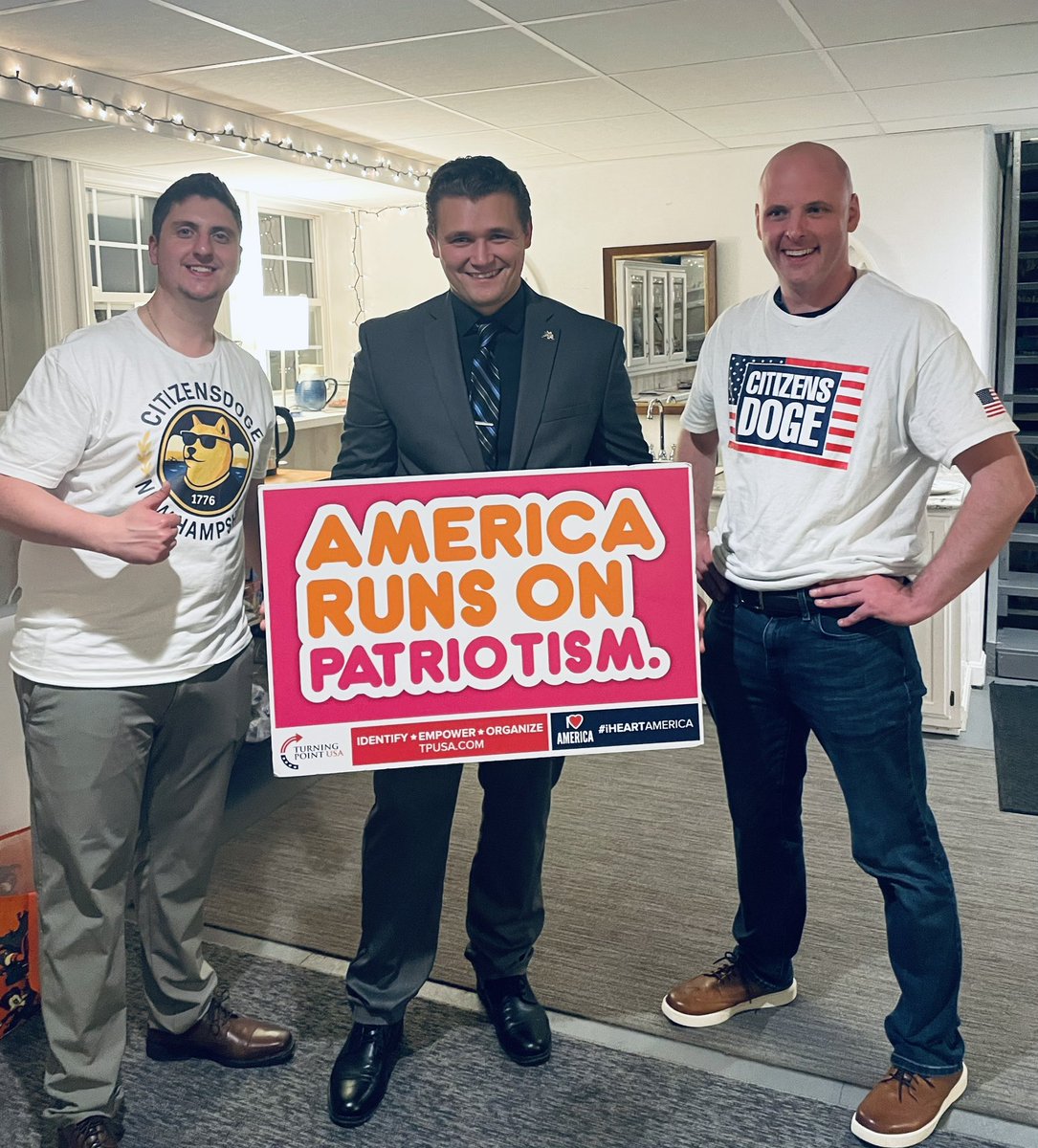 astpierre55's tweet image. Shoutout @Citizensdogeusa for having me at their action meeting last night 🇺🇸
The energy is electric, the people are coming together to support @TPUSA, and change is coming to the Northeast! 🦅
#WeThePeople #Organized #ComeTogether