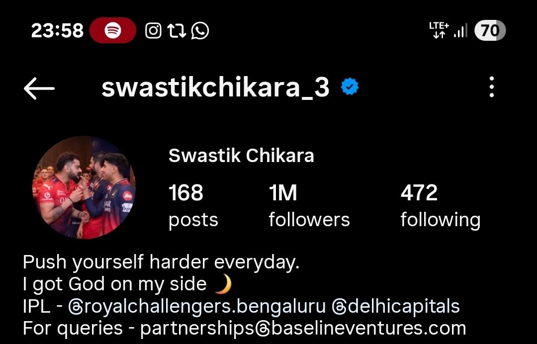 Bro gained 1M followers without even making his IPL debut 😂🔥