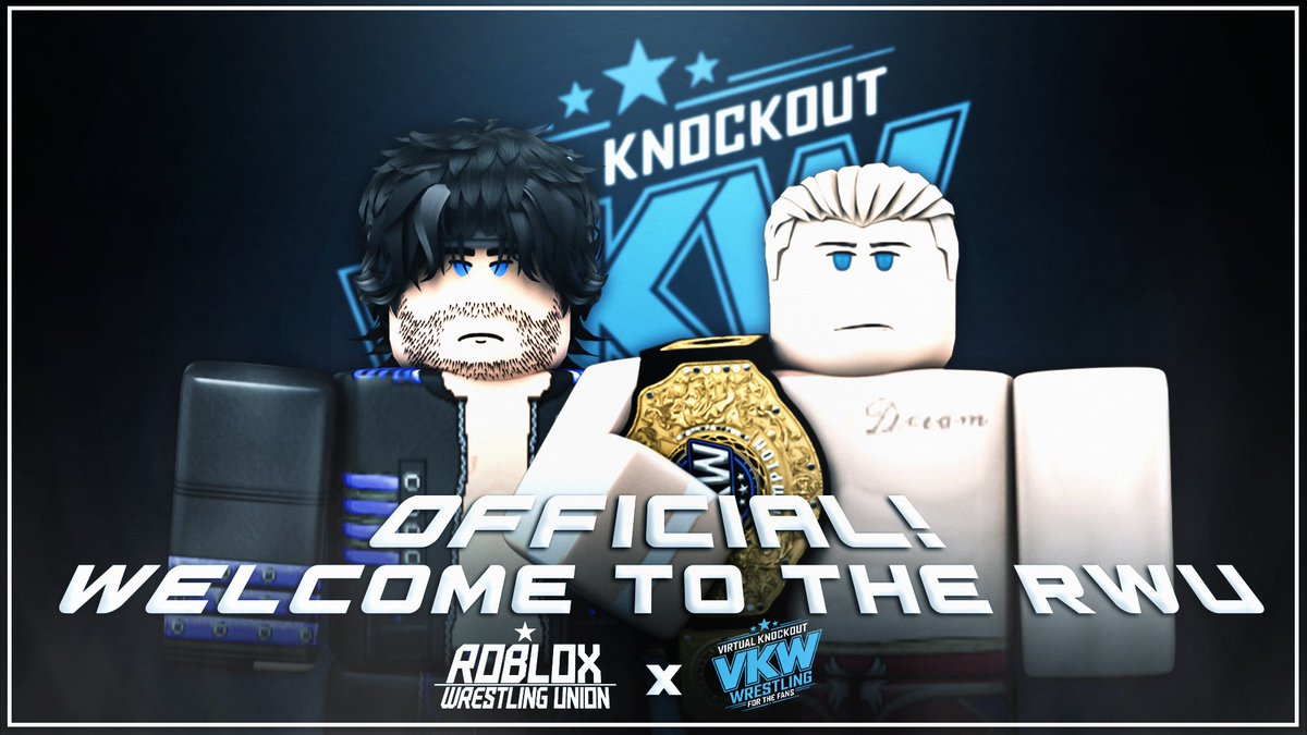Roblox Wrestling Union (@rwuroblox) on Twitter photo Establishing a foothold across the pond.
Welcome <a href="/VKWNetwork/">Virtual Knockout Wrestling</a> into the Union! Establishing a foothold across the pond.
Welcome <a href="/VKWNetwork/">Virtual Knockout Wrestling</a> into the Union!
