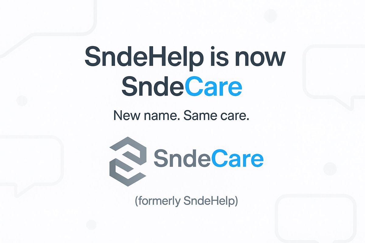 SndeCare tweet media