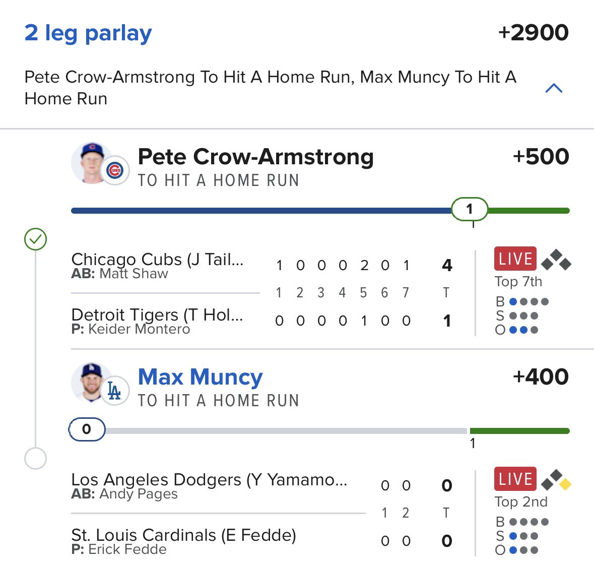 ChillyBets's tweet photo. $250 giveaway to someone who likes/RT when max muncy goes yard https://t.co/N7Lgmz7i5Y