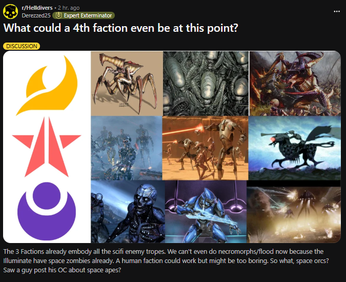 Helldivers NOW tweet media