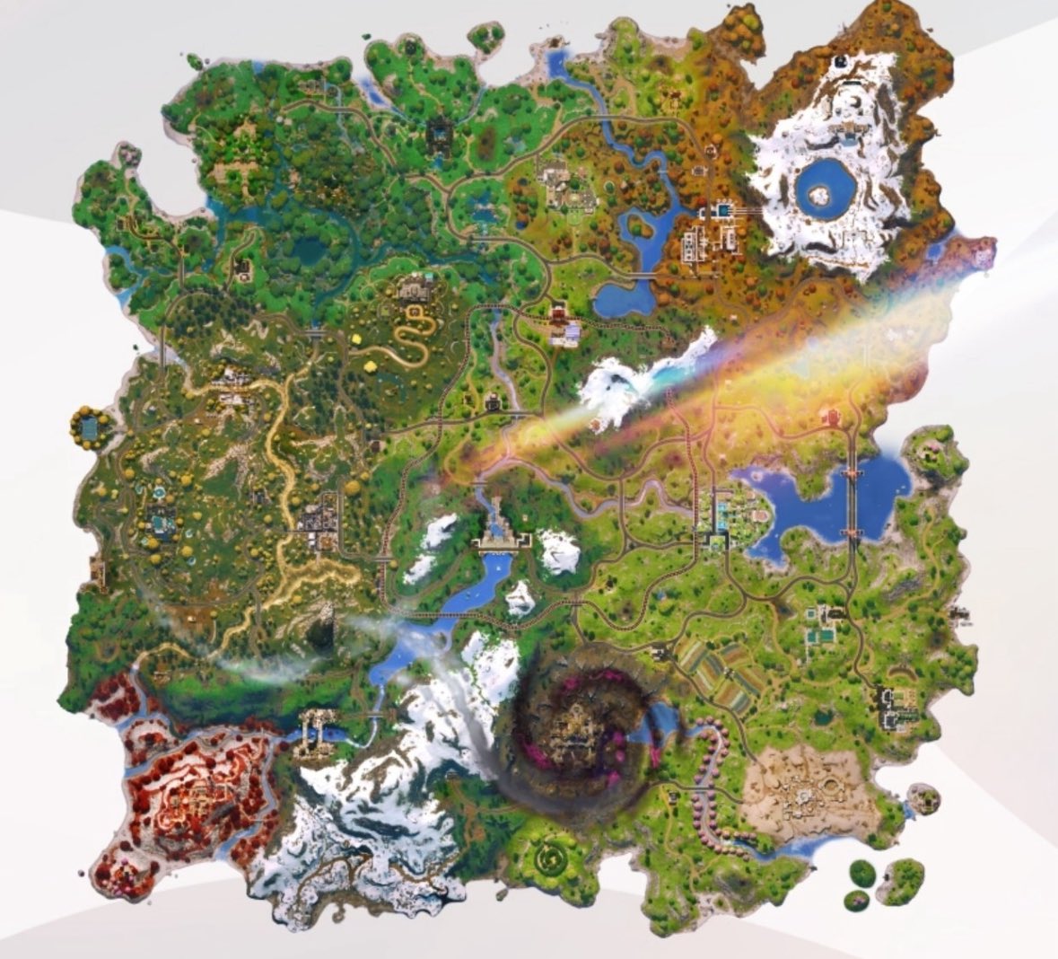 Fishynewa's tweet image. SEASON 3 MAP

Via @HYPEX 

#FortniteLeaks