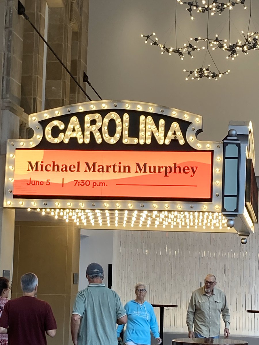 bobszy's tweet image. Great show at the Carolina Theater. #michaelmartinmurphy