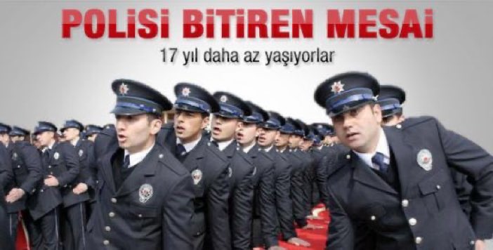 Polisin tek hakkı ‘YIPRANMA’ hakkı elinden alındı.Mesleğe girdiğimizde 20 yıl çalışma 5 yıl yıpranma ile 25 yıl üzerinden emekli olunabiliyordu.

Şimdi mesleğe kaç yaşında girersen gir 55 yaşında emekli 56 yaşında ölüyorsun!

#EmniyetTabanMaaşaZam