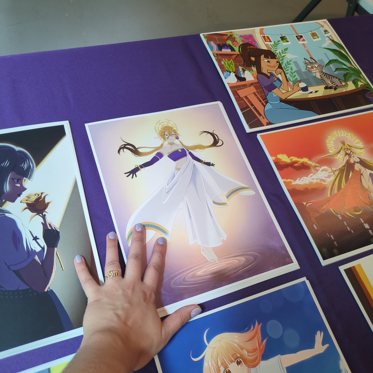 I signed my first print, and it was Hiya!!! 🩷
My first ever anime role!! 🥹
The world goes in mysterious and lovely circles!