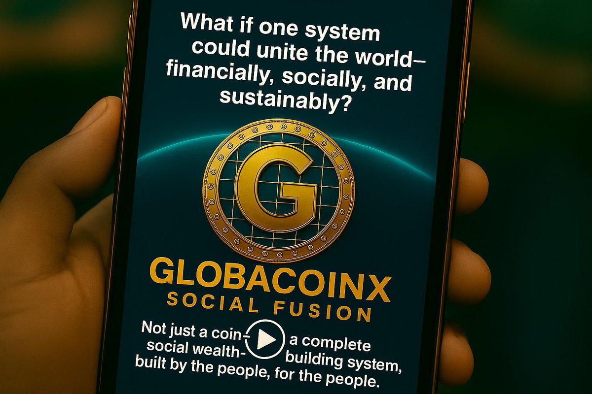 GLOBACOINSBF's tweet image. Most are still optimizing prompts.

I’ve built a self-sustaining, $300T+ economic engine.

GlobaCoinX Social Fusion™ isn’t a tool — it’s the next era.

Post-AI. OmniFusion™ powered.

And I’ve only just started.

#GlobaCoinX #OmniFusion #PostAI #WealthSystems