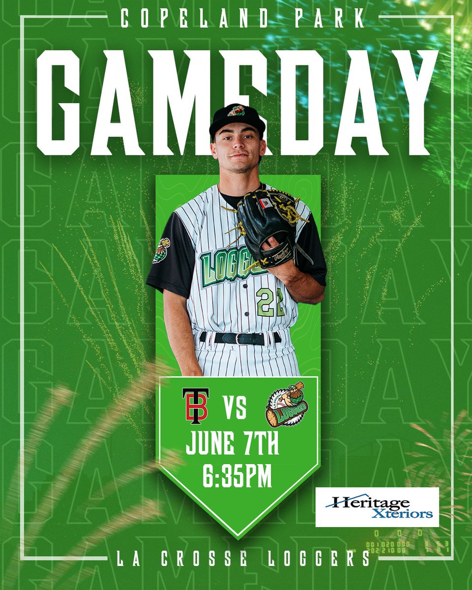 🎆 Tonight is our first Fireworks night! Fireworks will be going off after the game ends, so stick around!!
Presented by Heritage Xteriors
.
.
.
.
#rolllogs #hitdifferenthere #lacrosseloggers #fireworks