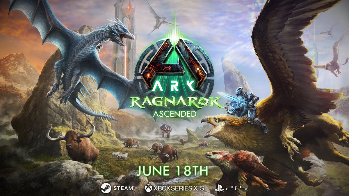 New key art for ARK: Ragnarok Ascended just dropped. The expansion