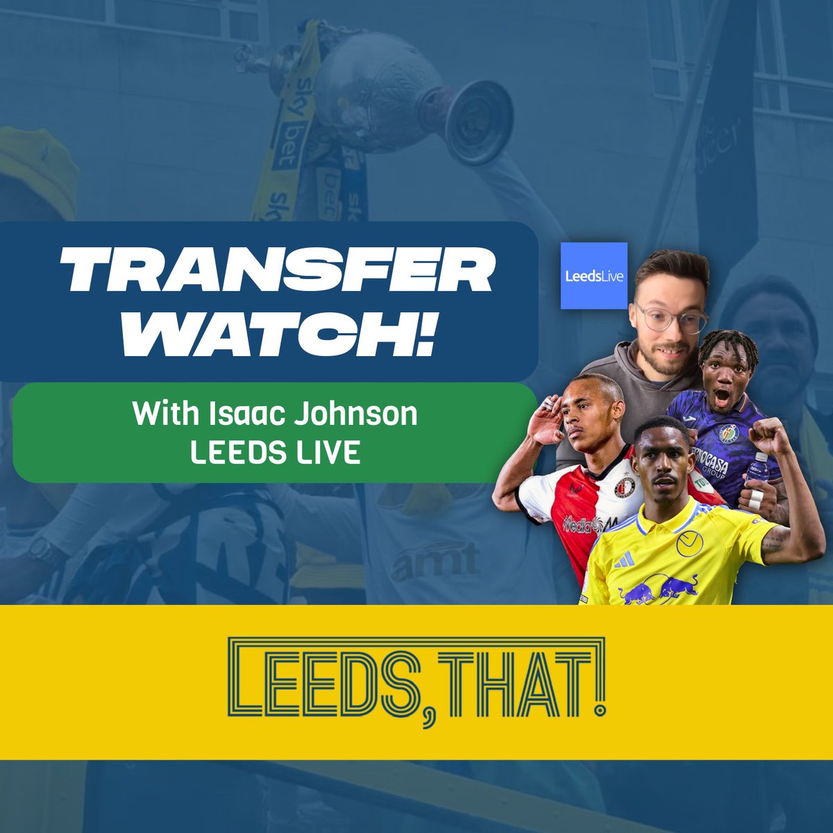 Leeds, That! (@leedsthat) on Twitter photo ๐๏ธ Leeds United transfer talk with <a href="/isaacjohnsonLL/">Isaac Johnson</a> and <a href="/jamesweller/">James ๐ฆ</a> โ all the latest on whatโs happening at Elland Road this window.
๐บ Watch on YouTube
๐ง Listen on your favourite pod player
linktr.ee/leedsthat ๐๏ธ Leeds United transfer talk with <a href="/isaacjohnsonLL/">Isaac Johnson</a> and <a href="/jamesweller/">James ๐ฆ</a> โ all the latest on whatโs happening at Elland Road this window.
๐บ Watch on YouTube
๐ง Listen on your favourite pod player
linktr.ee/leedsthat