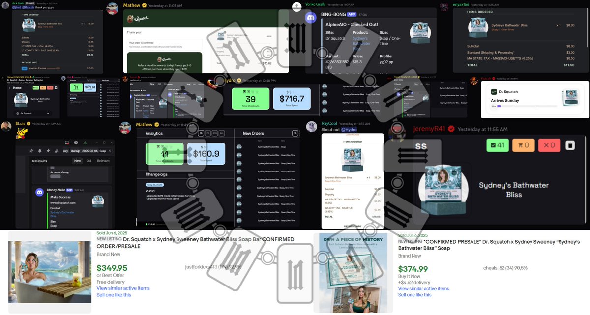 $8 retail -&gt; $250-$400 resell 💸

Multiple months of membership cost could've paid off just from the profit of a single $8 bar of soap

Things like this happen everyday... 
whop.com/c/endurance/jo…