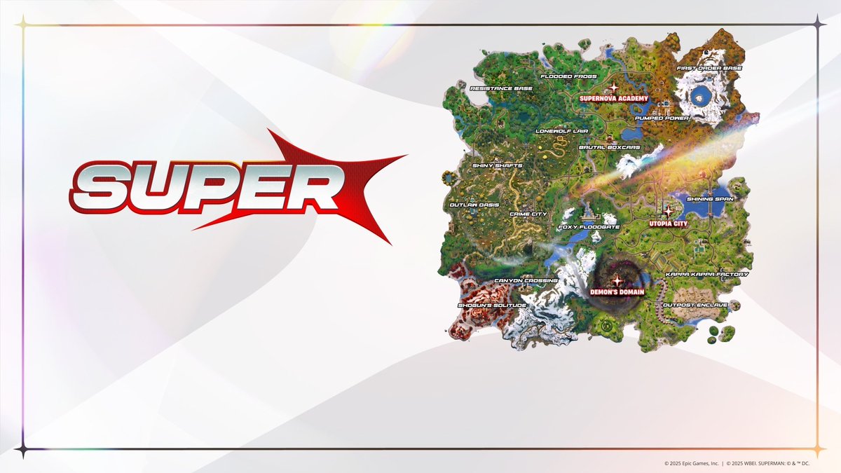 Welcome to Season 3: SUPER! #Fortnite