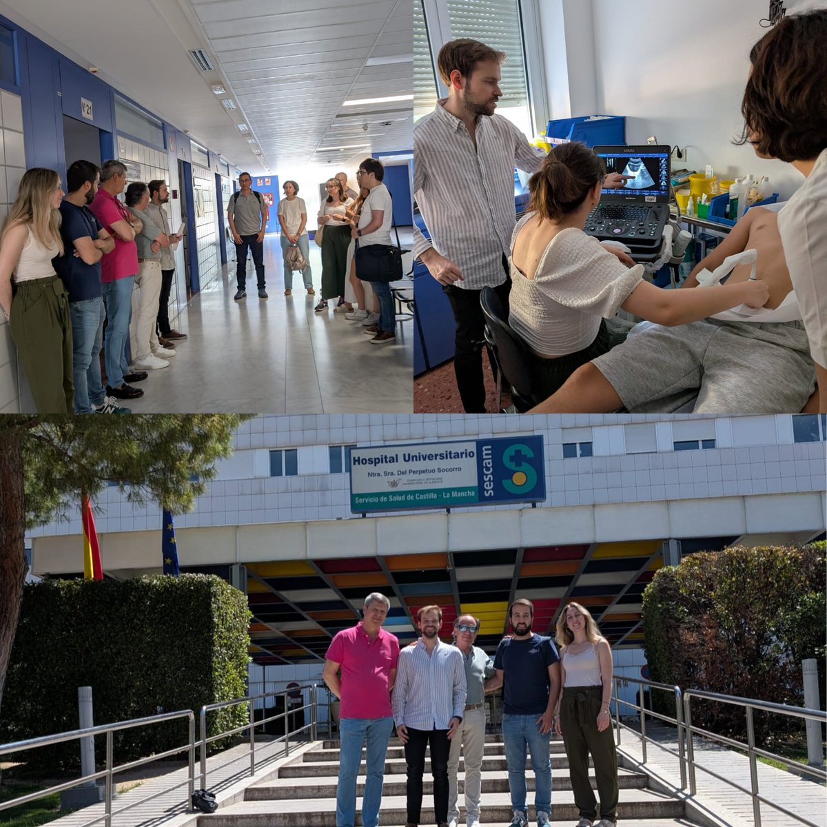 Y como no podemos parar😍, también hemos tenido dos cursos más: 
👇
 ✅ Ecografia clínica para Medicina de Familia en el CS Zona 4 de Albacete y 
✅ Ecografía básico para Enfermería en el Hospital de Hellín 
del <a href="/sescamclm/">SESCAM</a> 
Comprometidos con la Formación 💪💪
<a href="/SCAMFYC/">🆂🅲🅰🅼🅵🆈🅲</a> <a href="/semfyc/">semFYC</a>
