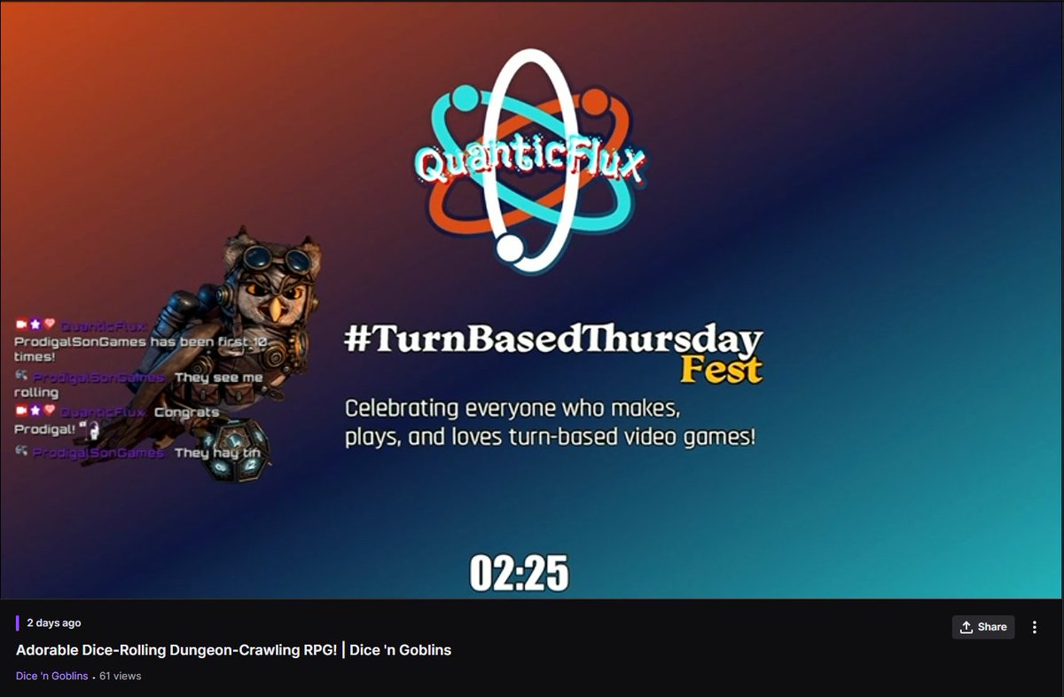 TurnBasedThurs's tweet image. The full #TurnBasedThursdayFest content creator showcase schedule is on TurnBasedFest.com with live reminders in the Turn-Based Games Discord: discord.gg/zfmrtb2FkQ

Enjoy the games, and please, spread the word! 

🔁 / ❤️ the post above! ☝️