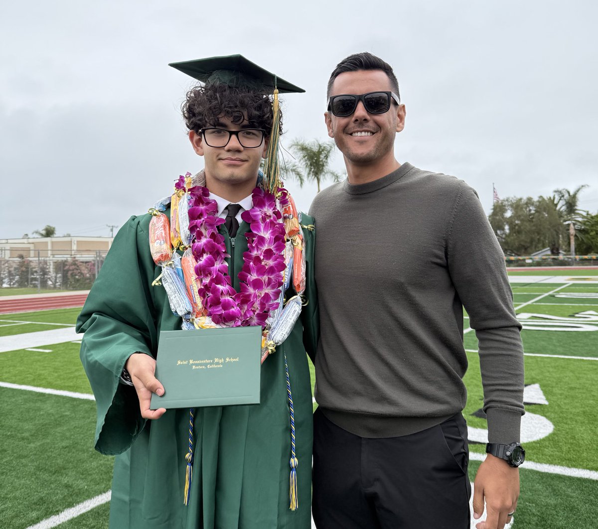 Congratulations to Jimmy for graduating high school yesterday! He received the Heart of a Seraph award and the Diamond in the Rough award!