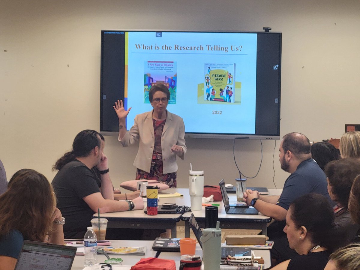 Everyone Wins!- Thank you, Anne Henderson, for joining our joint SFSS/Principals' PLC to connect for student success.