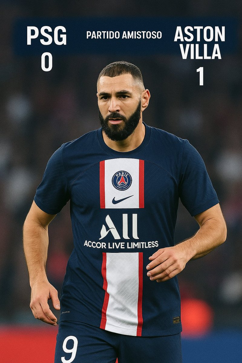 📸 Fin del partido en el Parque de los Príncipes.
🔚 PSG 0 - 1 Aston Villa

A pesar de los intentos, el gol no llegó. Gran actuación del arquero rival que impidió el empate. Seguimos trabajando. 🔴🔵 #AllezParis #PSG #UNIFUT2025