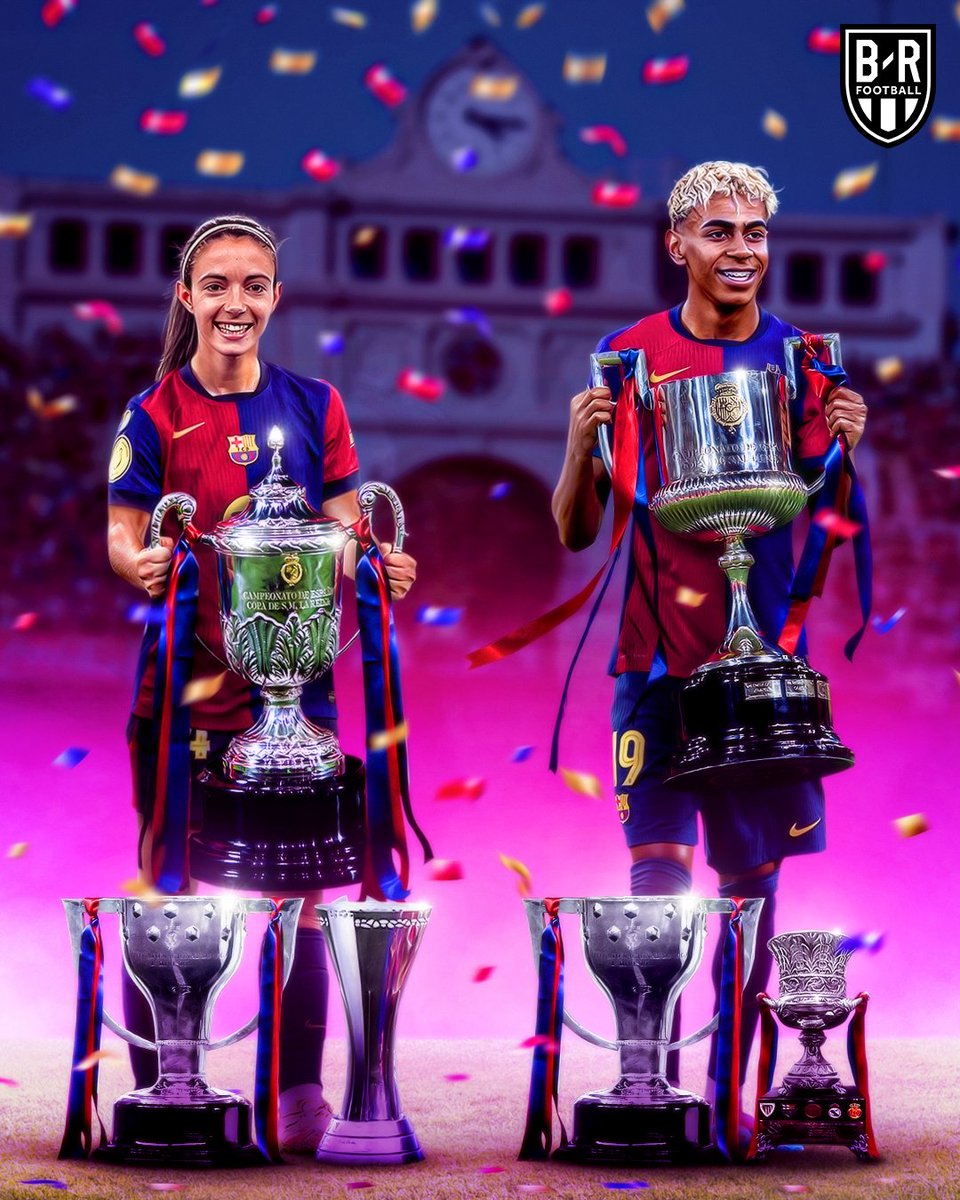 Barcelona Femení join Barça men in winning the domestic treble 🤝