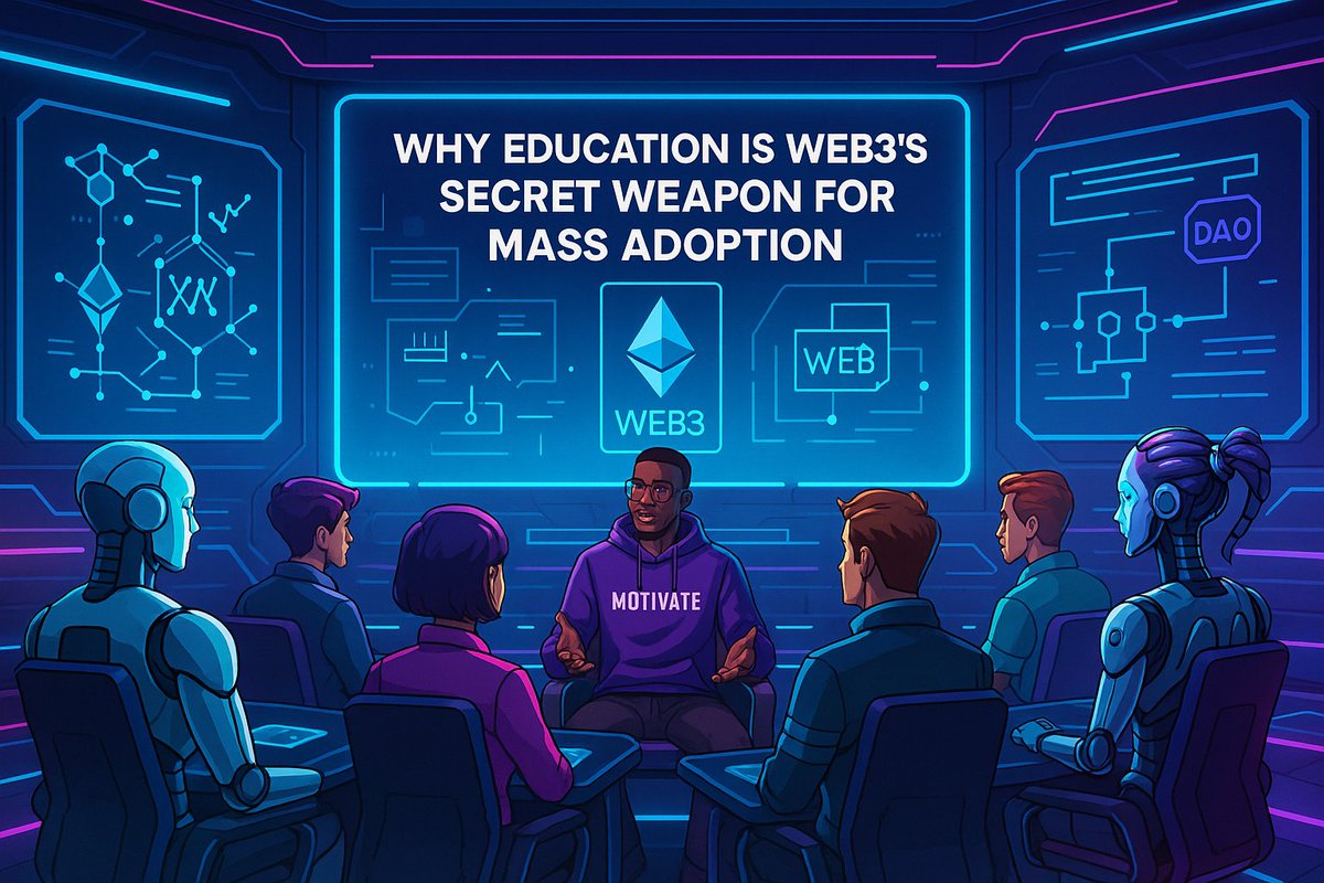 0xjezonic's tweet image. Web3’s got big dreams decentralized, trustless, global. But here’s the truth, it won’t go mainstream without education. As a Web Educator, I’m here to break it down. Let’s go🧵 #BCSVChallenge
